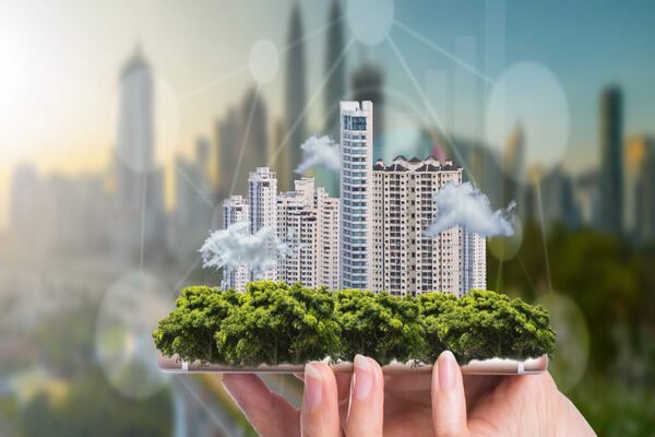 Business smart city concept Business smart city concept for growing and success with your technology.